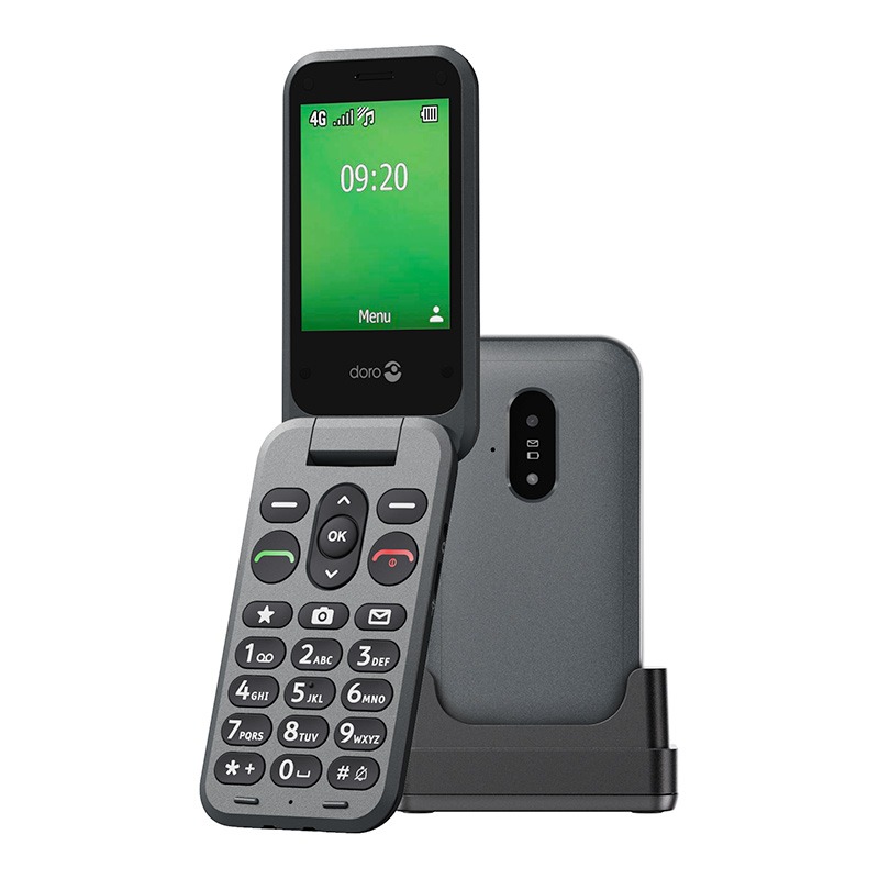 Mobile Senior Doro Leva 22s 4g Noir Bon état -  reconditionné disponible sur Electro Depot